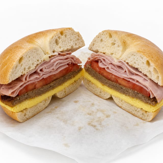 Peppers Egg & Cheese Sub.