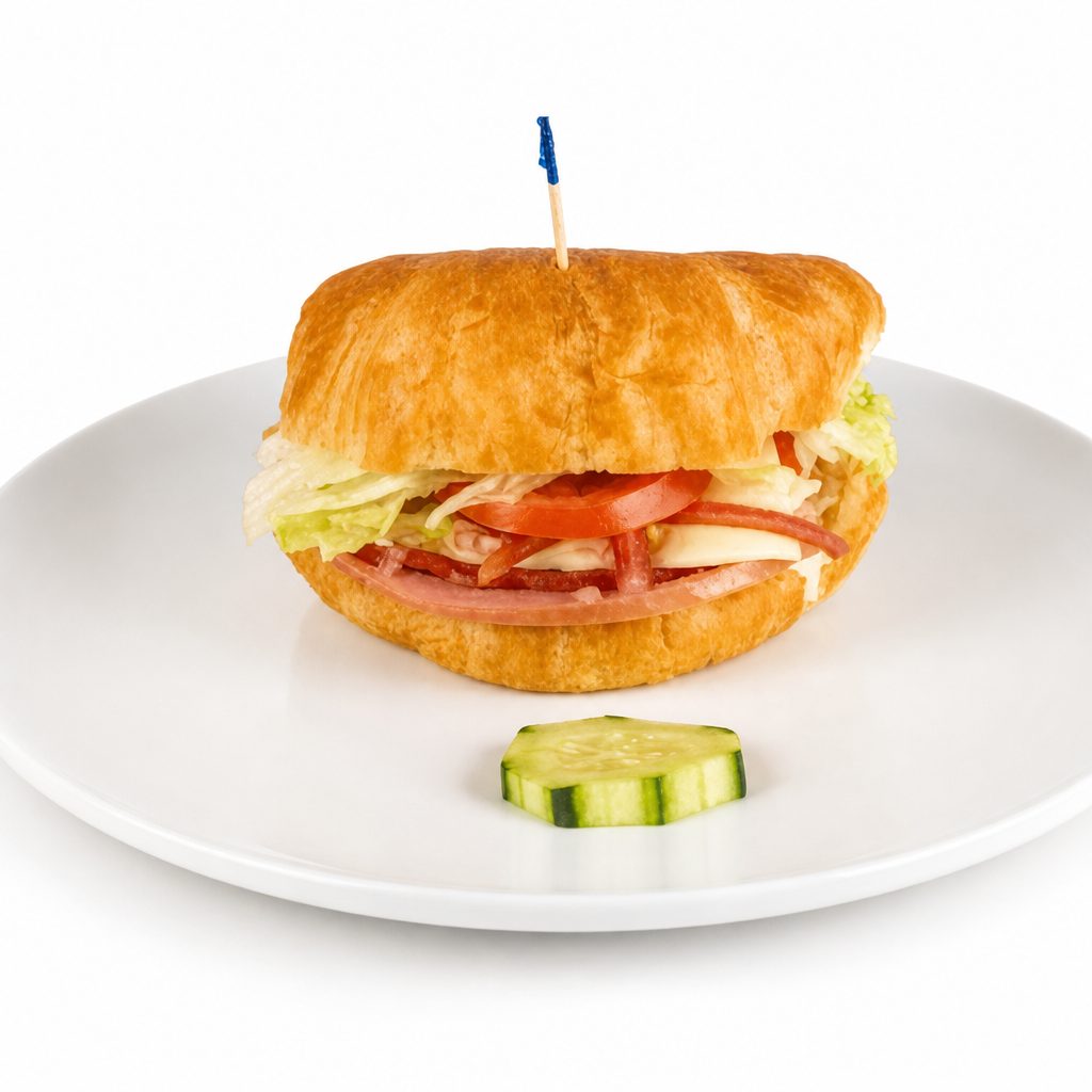 Ham Egg & Cheese Sub.