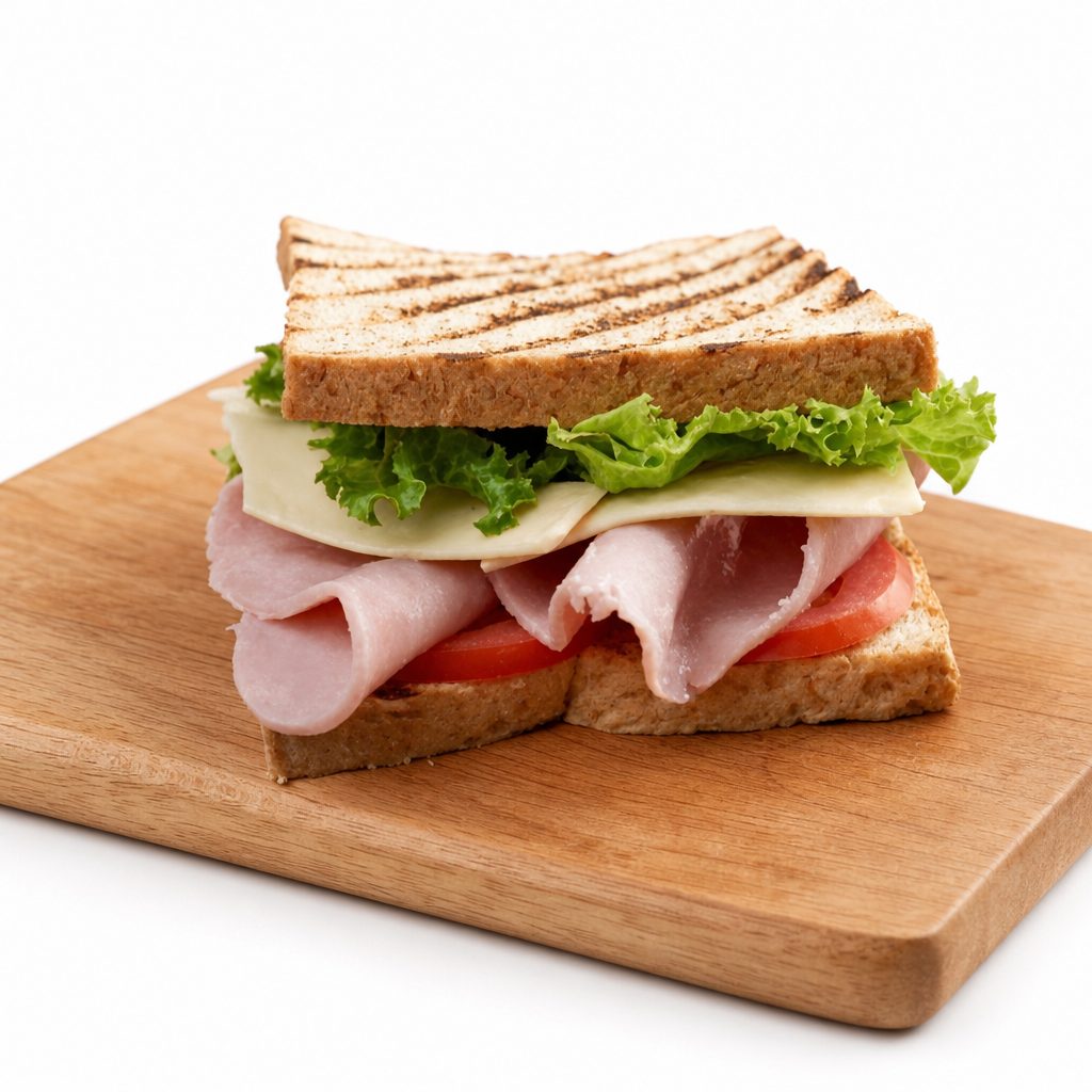 Turkey & Cheese Cold Sandwich.