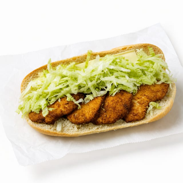 Chicken Cutlet Parmesan Hot Sub (Small).
