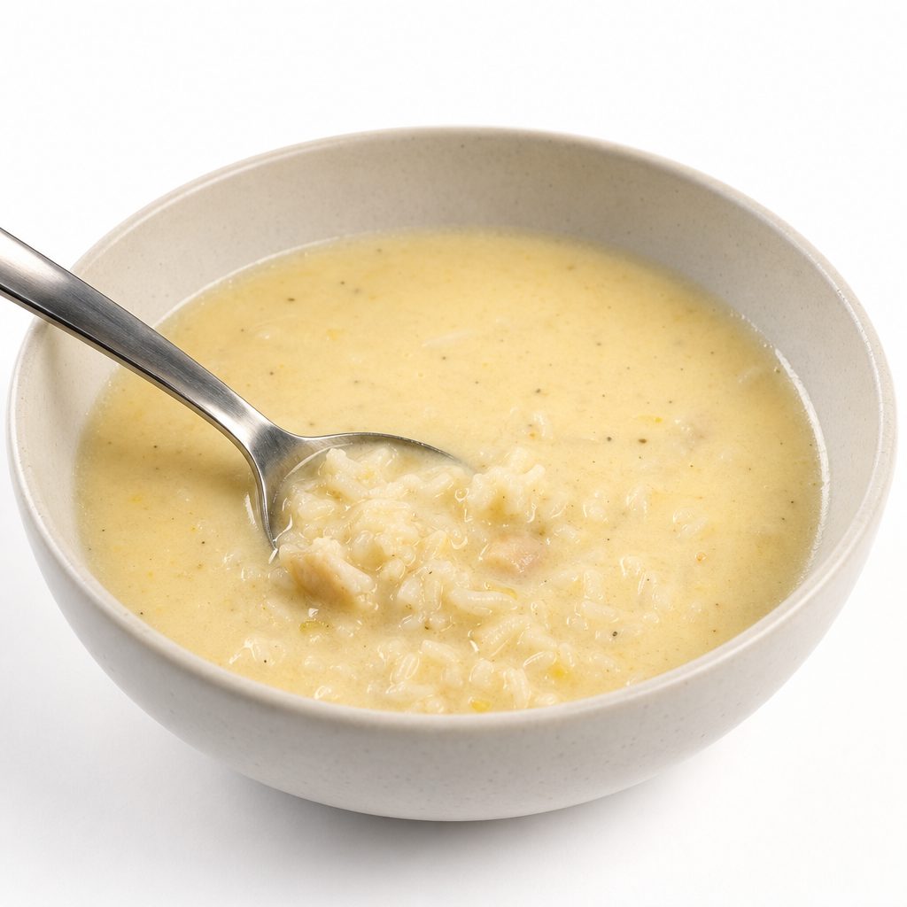 Greek Lemon Soup.