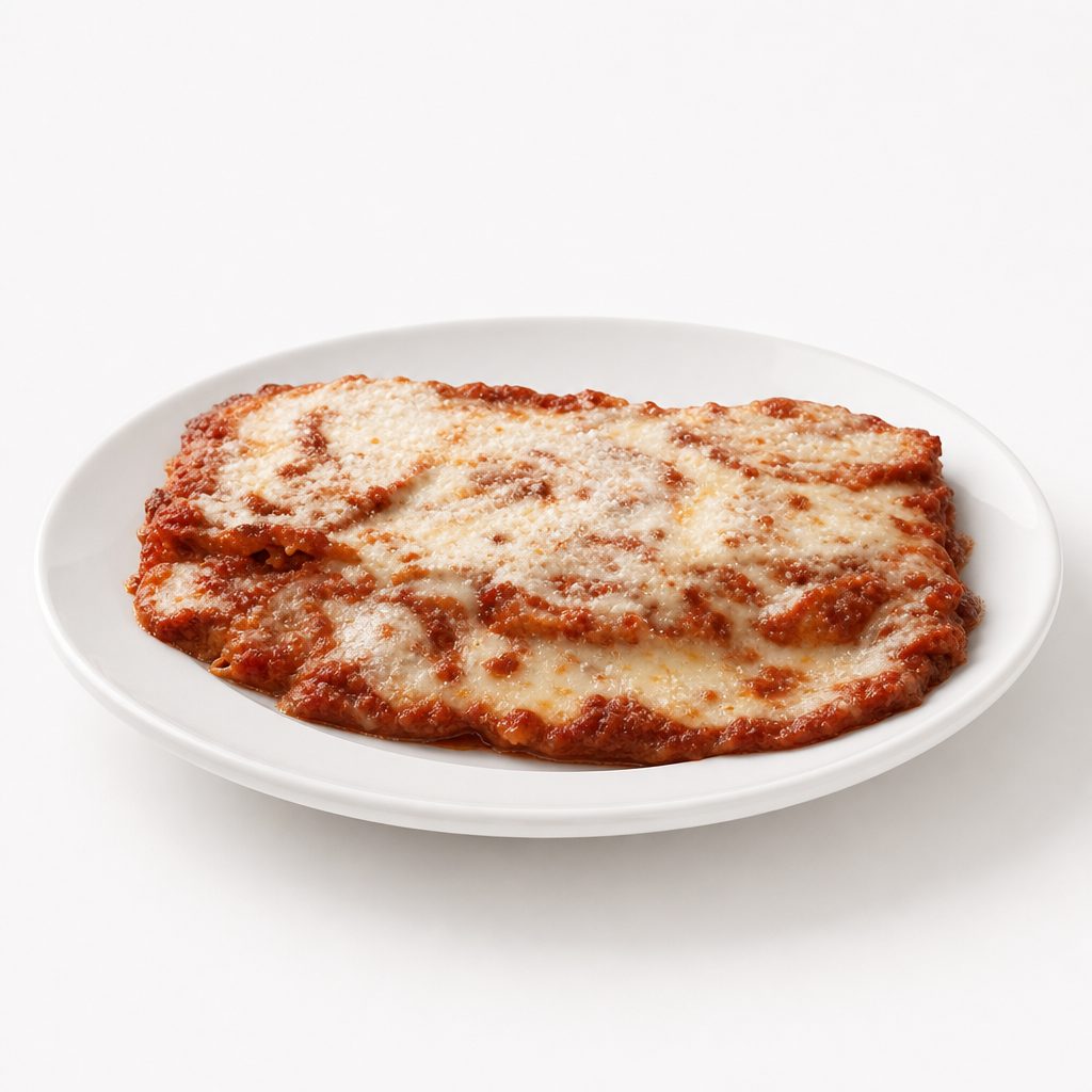 Eggplant Parmigiana.