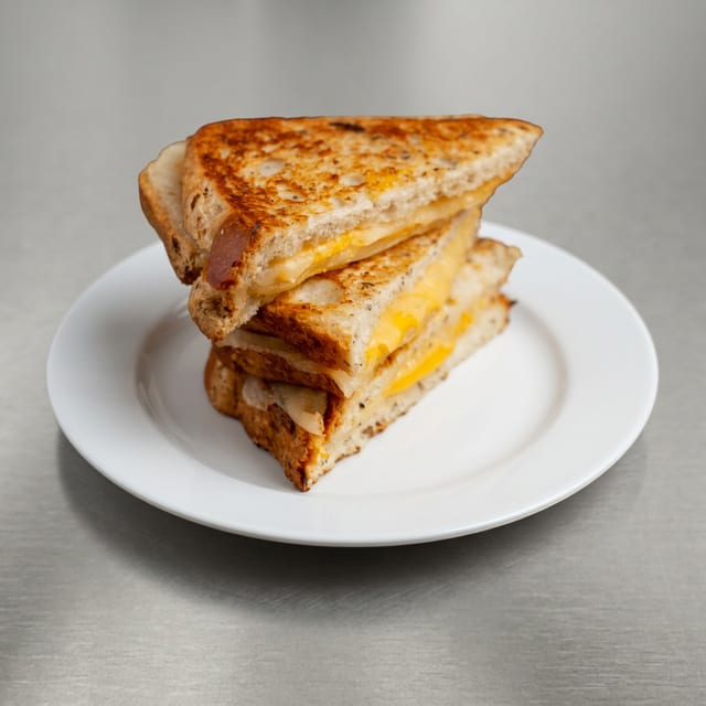 Grilled Cheese Sandwich.