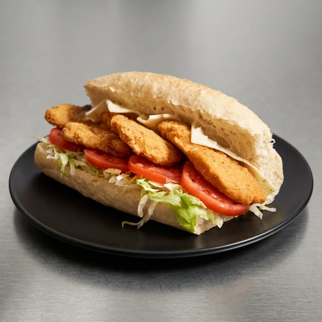 Chicken Fingers Hot Sub (Large).