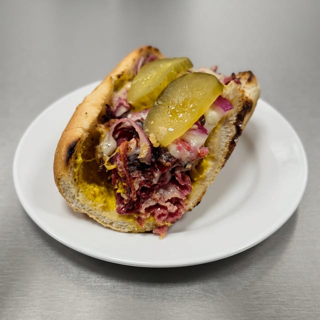 Pastrami Hot Sub (Large).