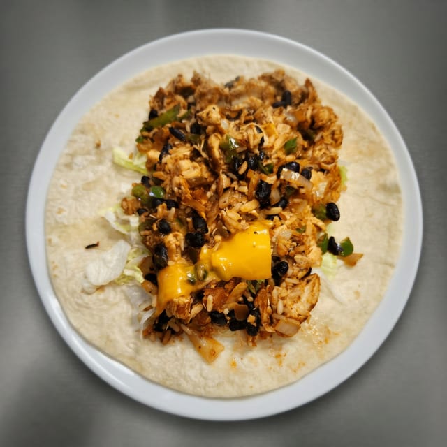 Chicken Fatija Wrap.