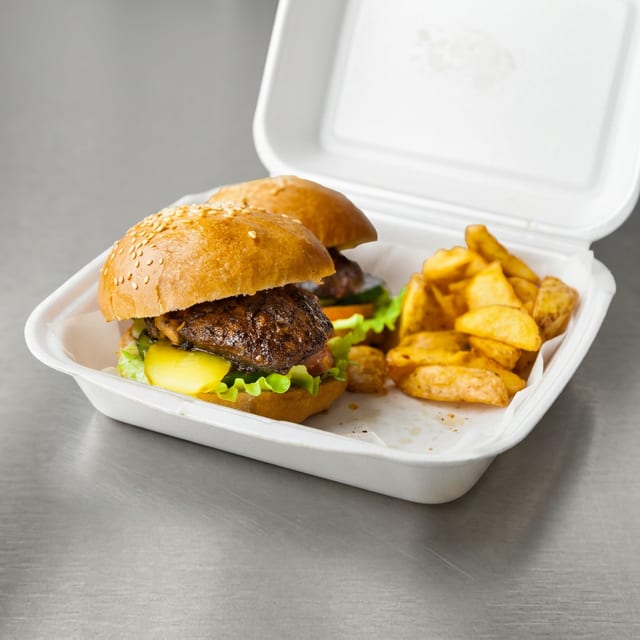 Mushroom Swiss Burger Dinner.