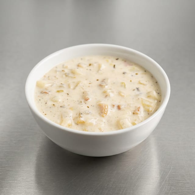 Clam Chowder Soup.