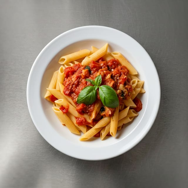 Pasta with Tomato Sauce.