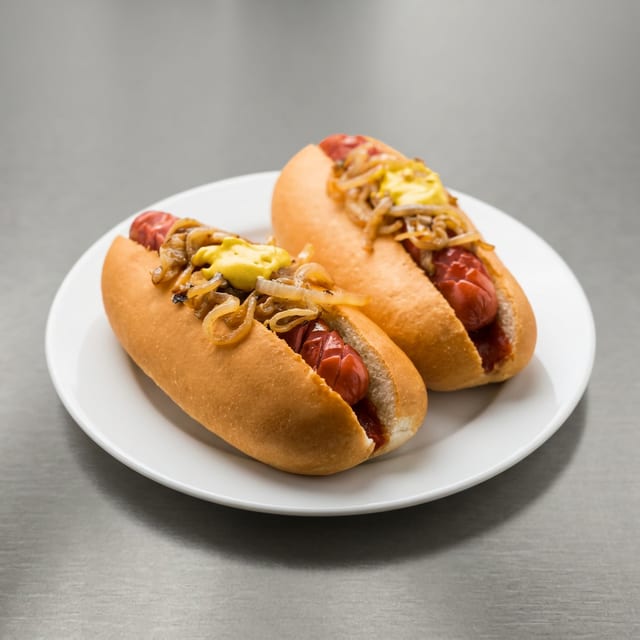 Hot Dog Sandwich.