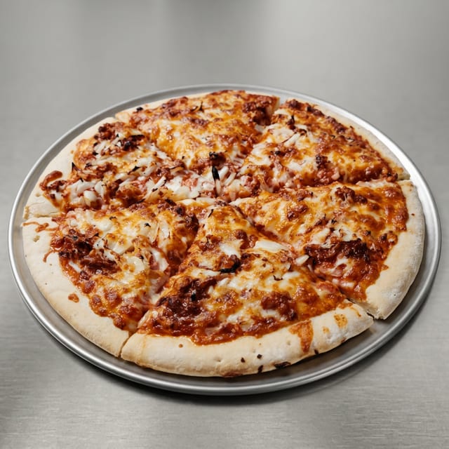 BBQ Chicken Pizza.