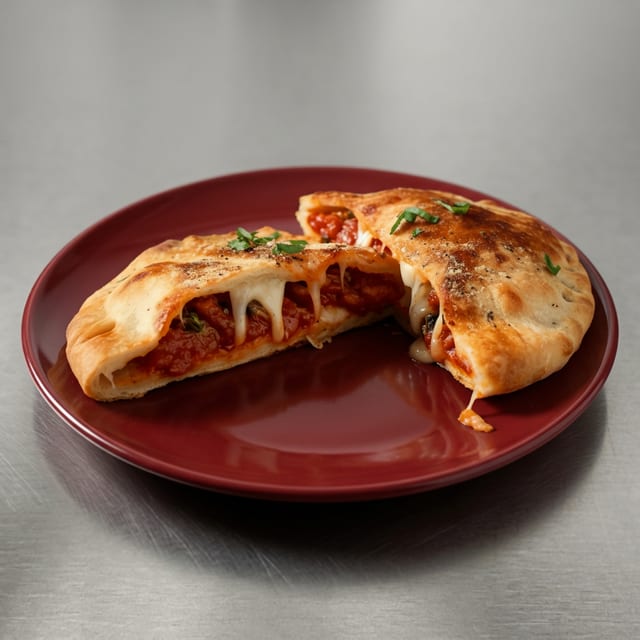 BBQ Chicken Calzone.