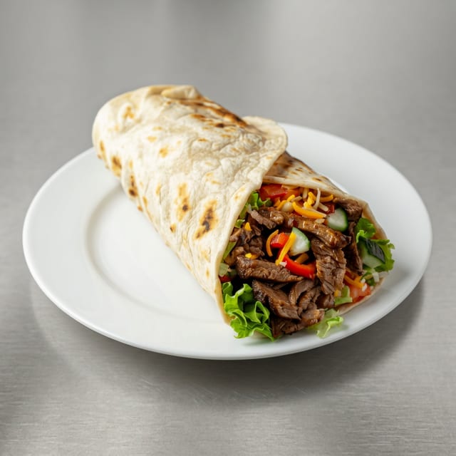 Steak Fatija Wrap.