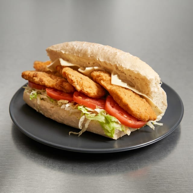 Chicken Fingers Hot Sub (Small).