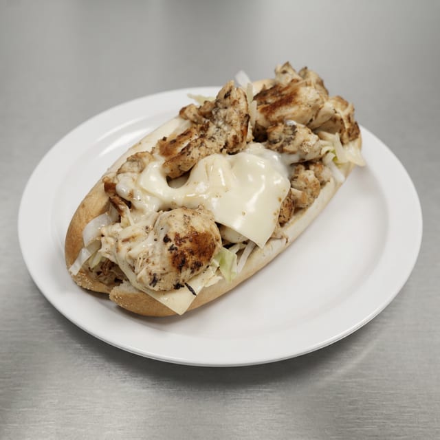 Grilled Chicken Hot Sub (Large).
