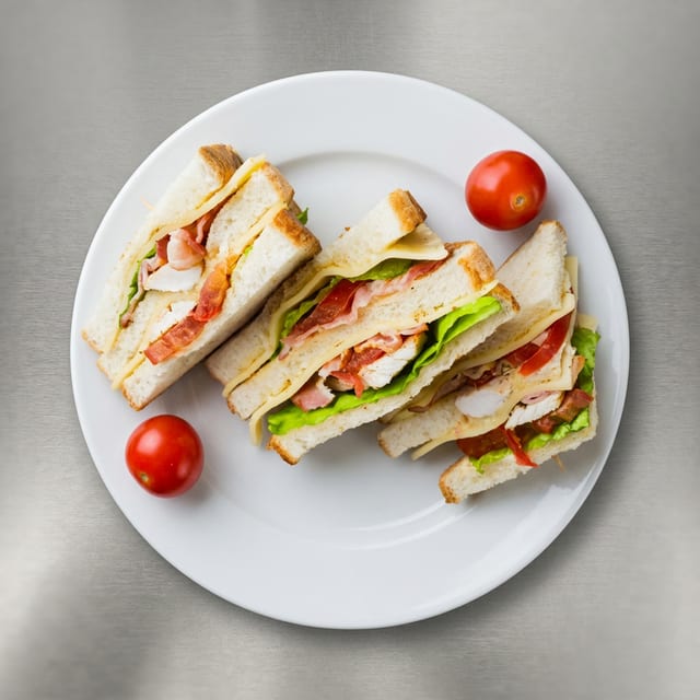 Chicken Salad Cold Sandwich.