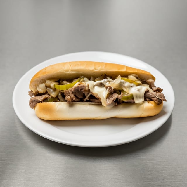 Steak & Peppers Sub.