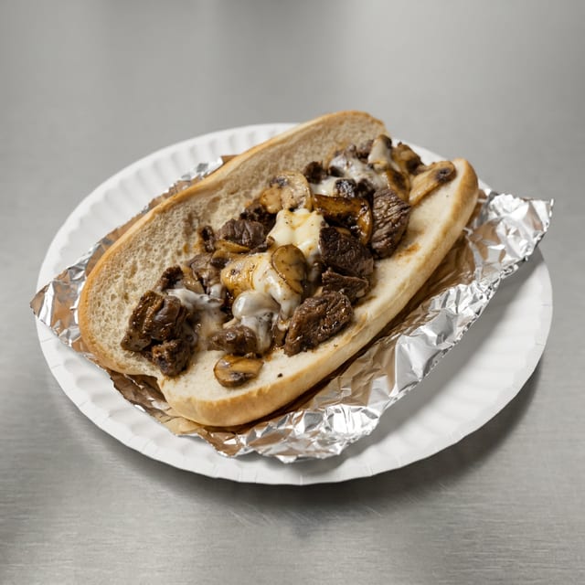 Steak & Mushrooms Sub.