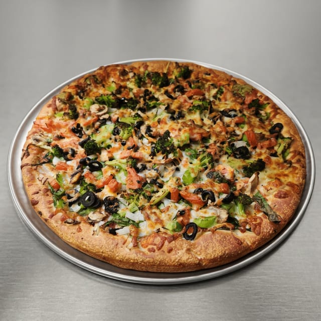 Very Veggie Pizza.