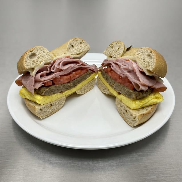 Peppers Egg & Cheese Sub.