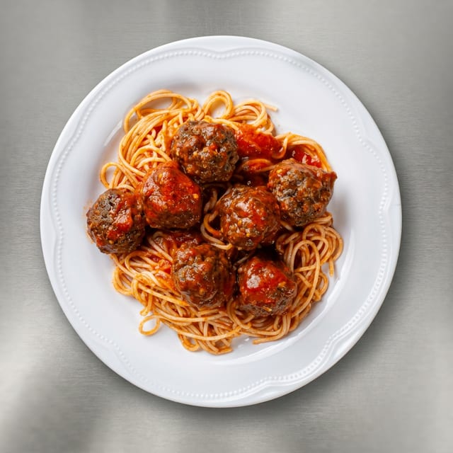 Pasta with Meat Ball.